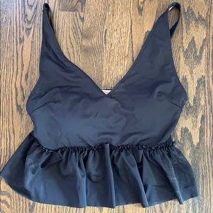 Kortni Jeane V-neck swim top